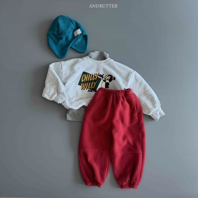 ペンギンウォーマートレーナー ※ジュニアsize 【andbutter】