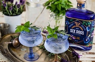 シックスドッグス ブルージン / Six Dogs Blue Gin | ジンラボリカー
