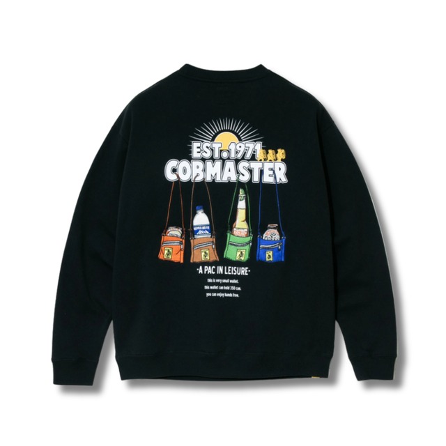 COBMASTER can coozie スウェット (black)