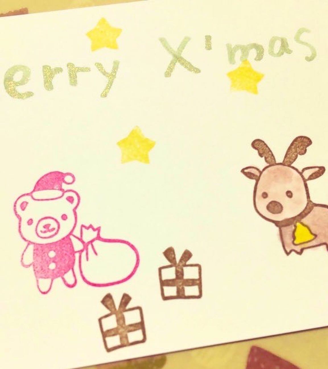 クリスマス 消しゴムはんこセット | ペンネジューク