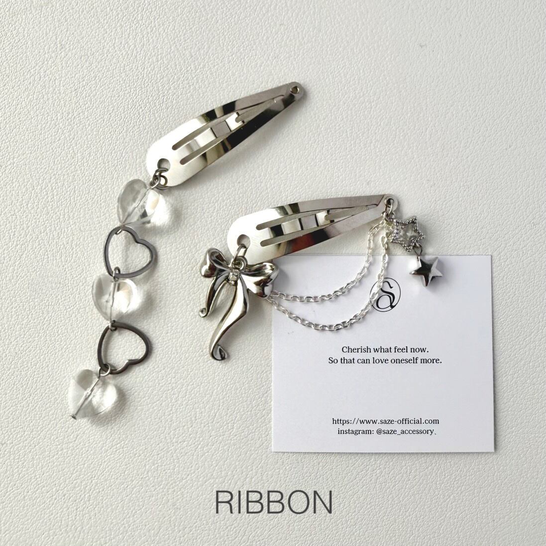 charm hair pins | saze