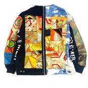 【sleevekimonojk42】着物デニムジャケットSLEEVE KIMONO DENIM JACKET