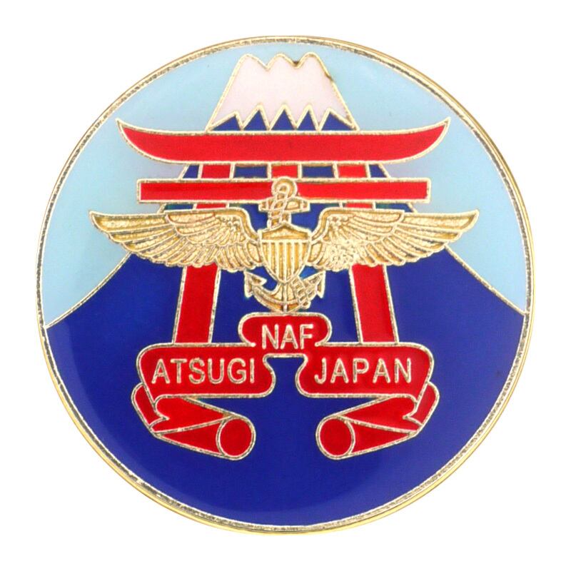 自衛隊グッズ ピンバッジ 海上自衛隊 厚木航空基地 全5種 「燦吉 さん