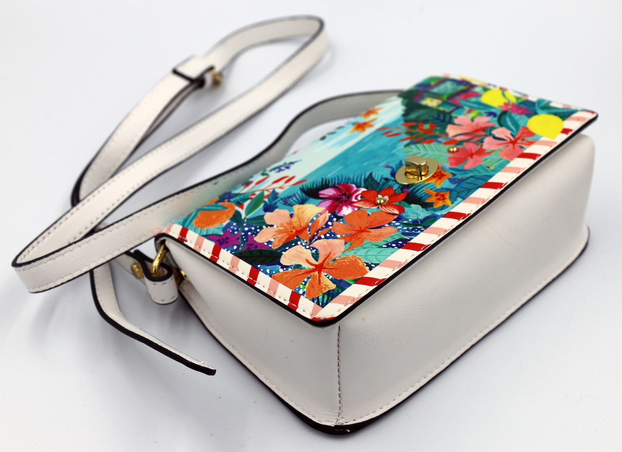 ACCESSORIZE アマルフィ・ブルーホリデイ・クロスバッグ( AMALFI Blue Holiday Cross Body Bag )