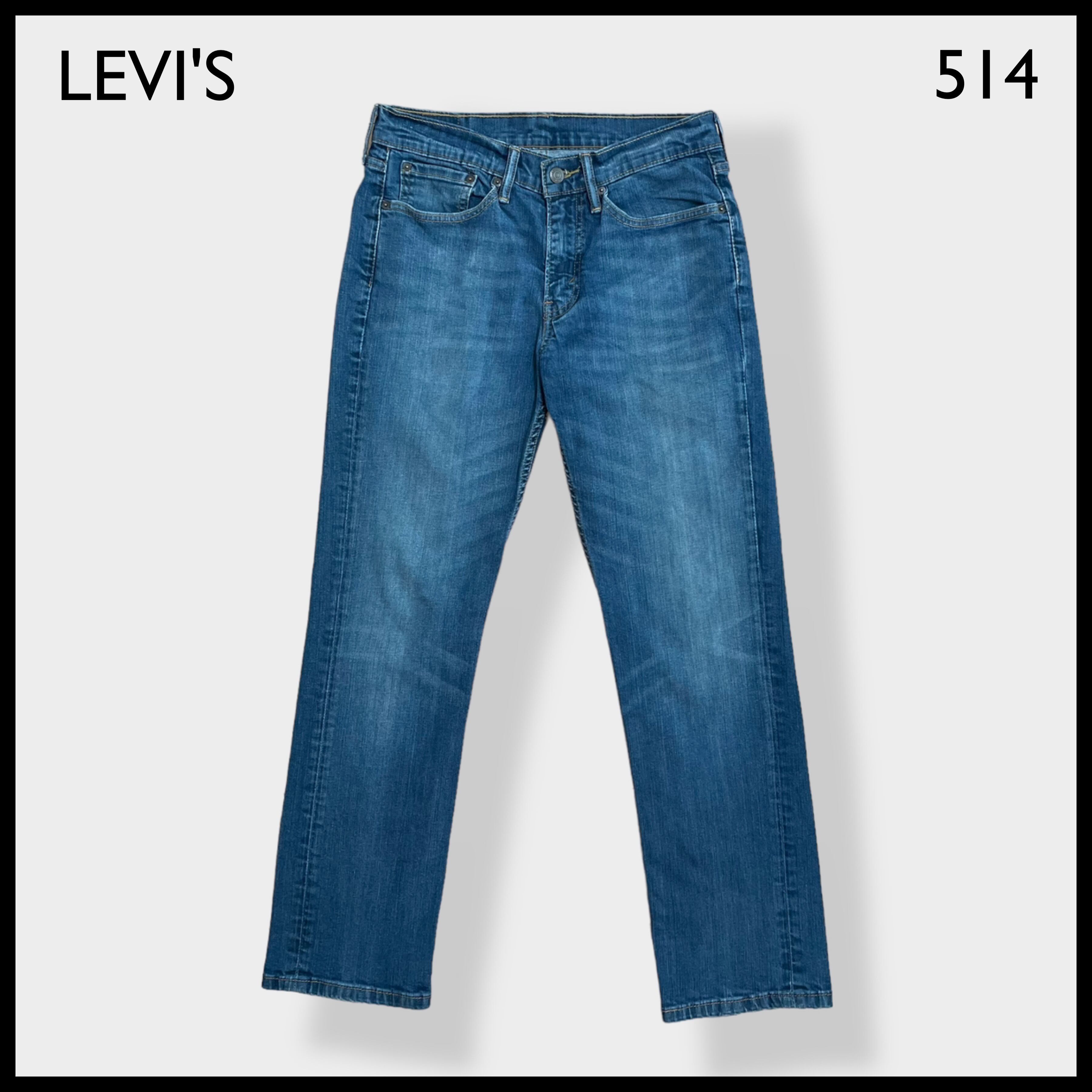 LEVI'S】 514 デニム ジーンズ ジーパン Straight ストレート ジッパー ...