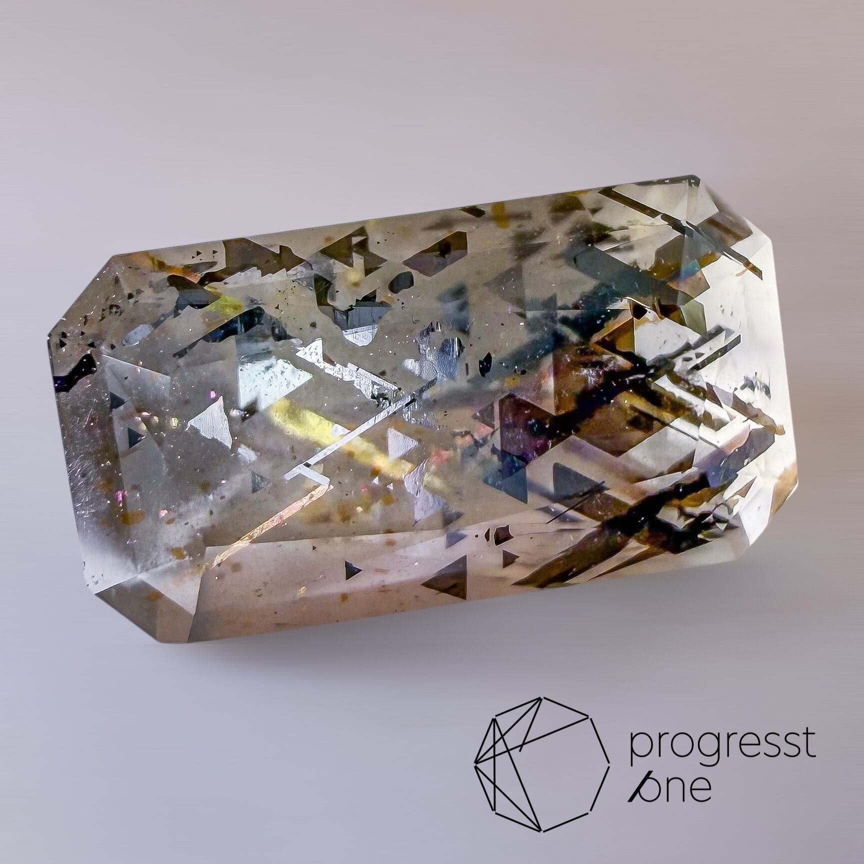 レインボーラティスサンストーン0.72ct | progresstone