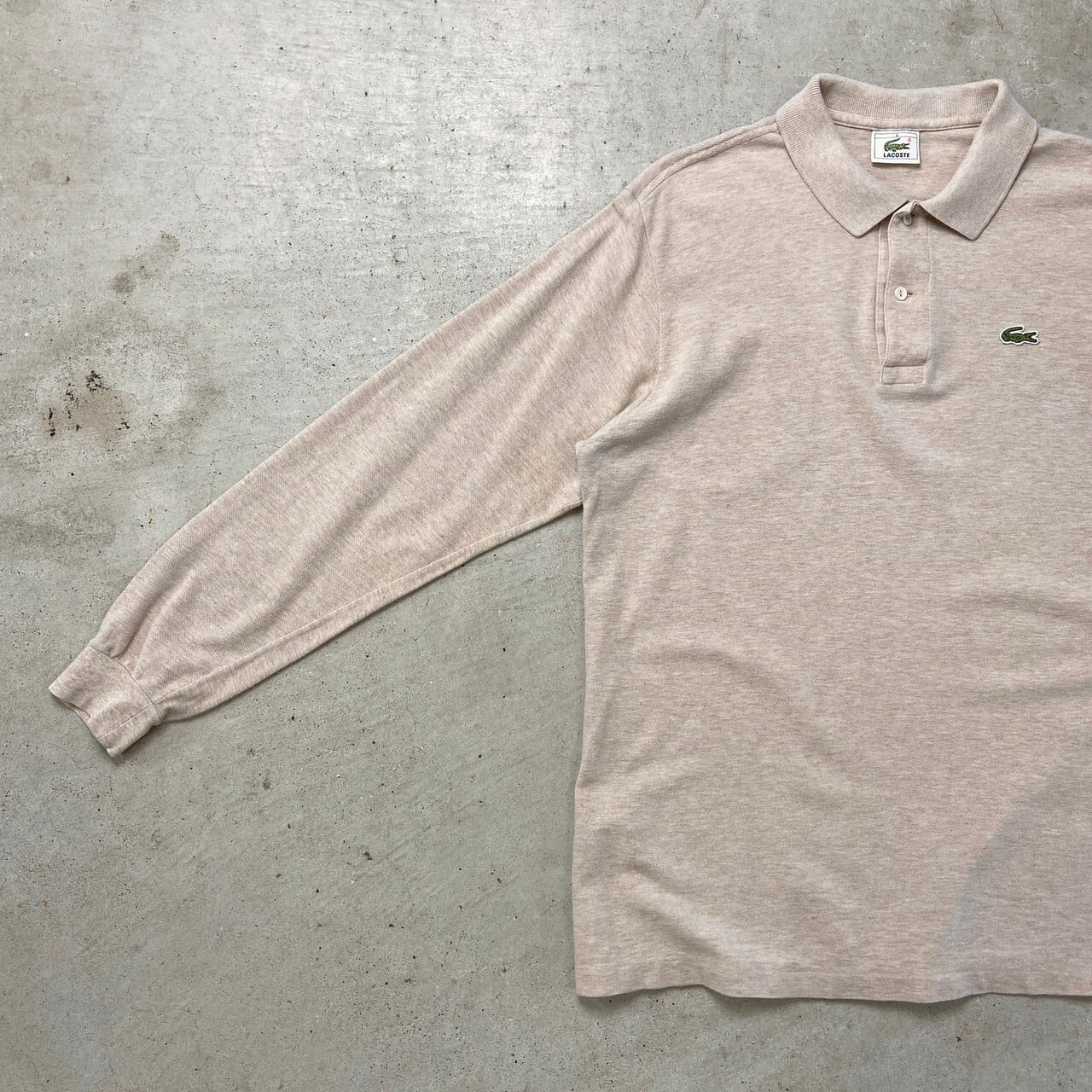 LACOSTE ラコステ 長袖 ポロシャツ メンズM-L相当 レディース 古着