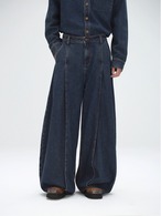 BOOGOOVOGUE Cone Denim Wide Pants