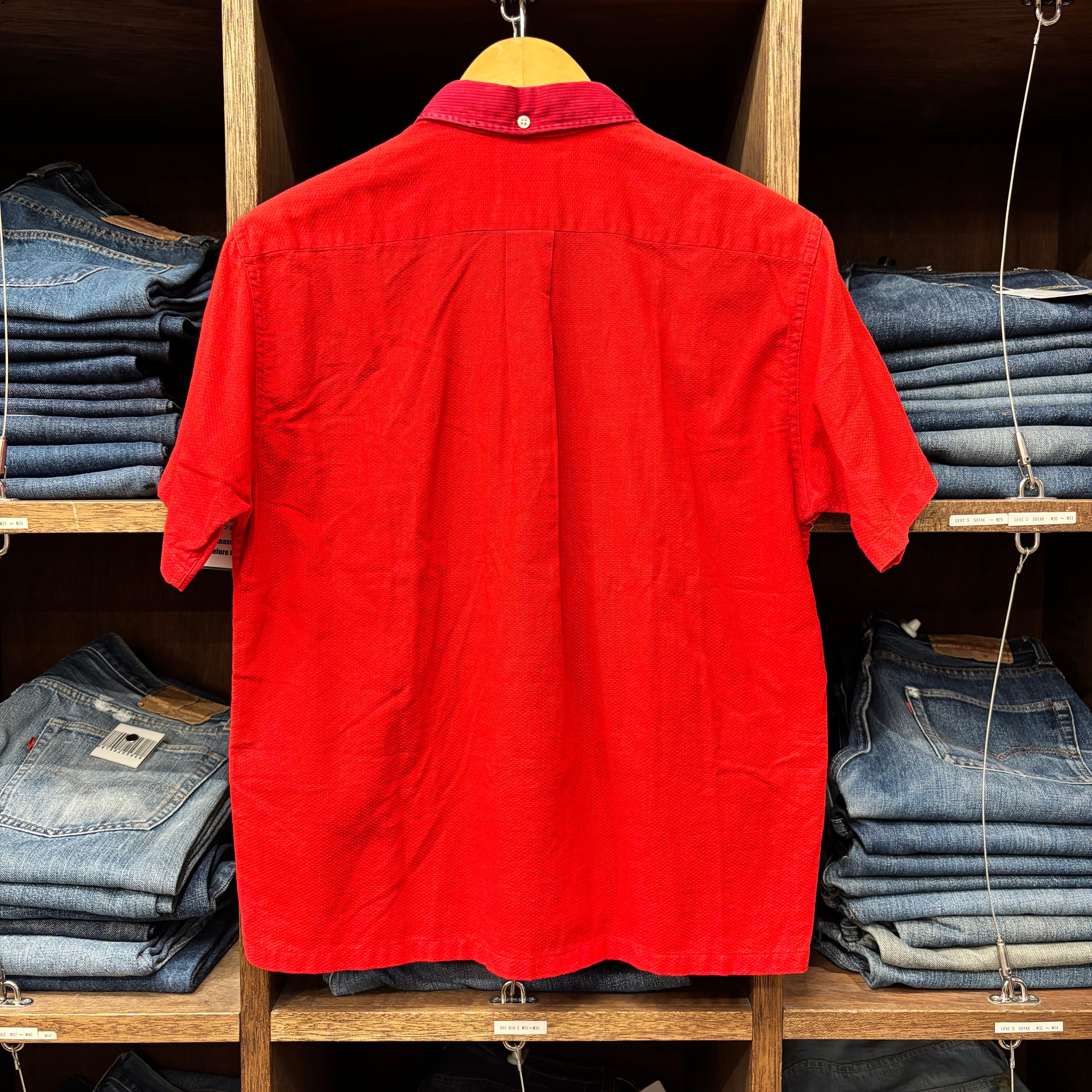 1960'S VAN HEUSEN S/S B.D RED SHIRT | safarionline