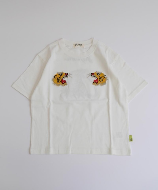 トラの刺繍Tシャツ【おとな】 ◾️M.L◾️