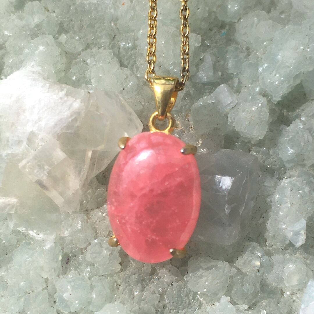 【一点物】✦⋆.·Eternal Rose ─ インカローズの14kgfネックレス⋆.·StarFlowerGallery