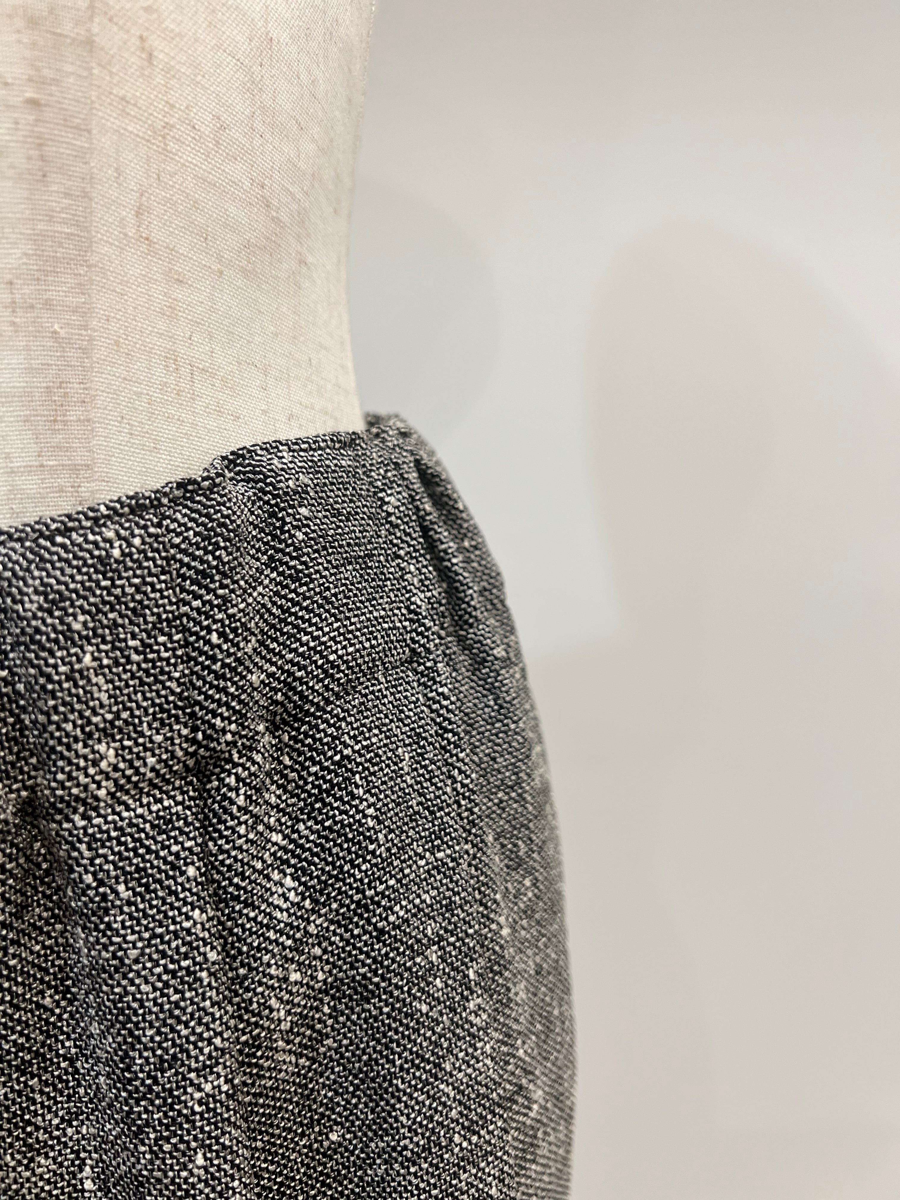 【PASSIONE】セットアップ可 ツイードライクツータックパンツ 536609