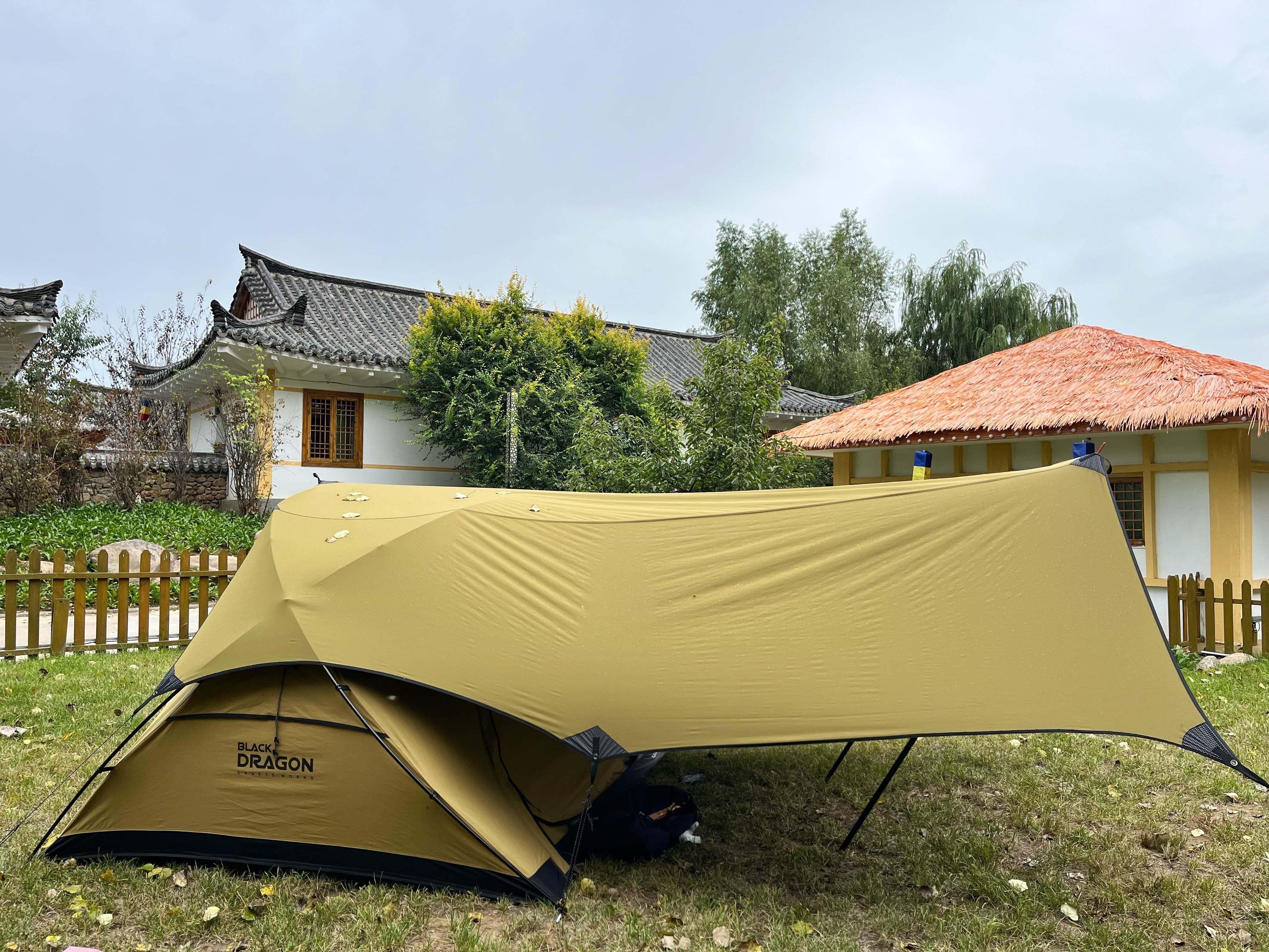 4P Pro T/C Tent [YUNAN pole] | Black Dragon Japan