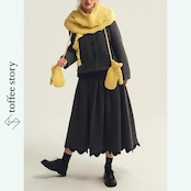 【2pattern】静寂を纏うダークグレーのセットアップ 《P0294》