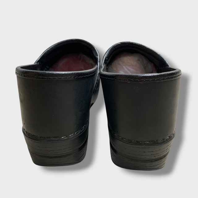 dansko ダンスコ　プロフェッショナル　クロッグサンダル　黒　25〜25.5