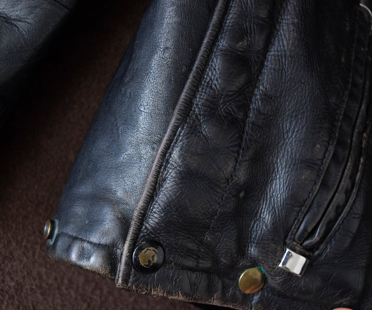 50s SCHOTT DUR-O-JAK POLICE JACKET 40 | SECOND TIME GLORY