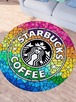 ✨大人気✨スタバ・ラウンドカーペット✨ステンドグラス