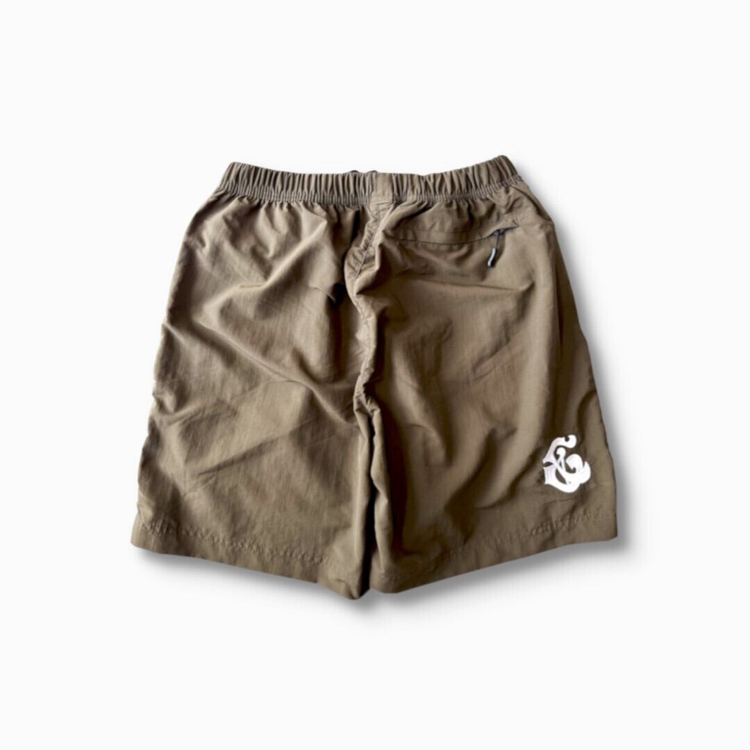 ＆UNION NYLON SHORTS OLIVE | &UNION GENERAL STORE