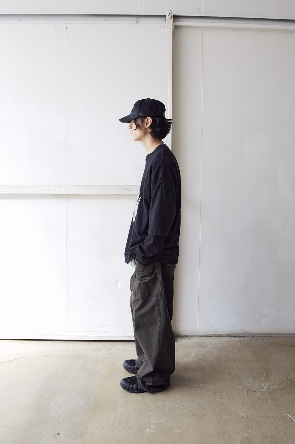 ☆ENHYPEN ソヌ 着用！！【Polyteru x Berserk】Ball Cap Faded Black