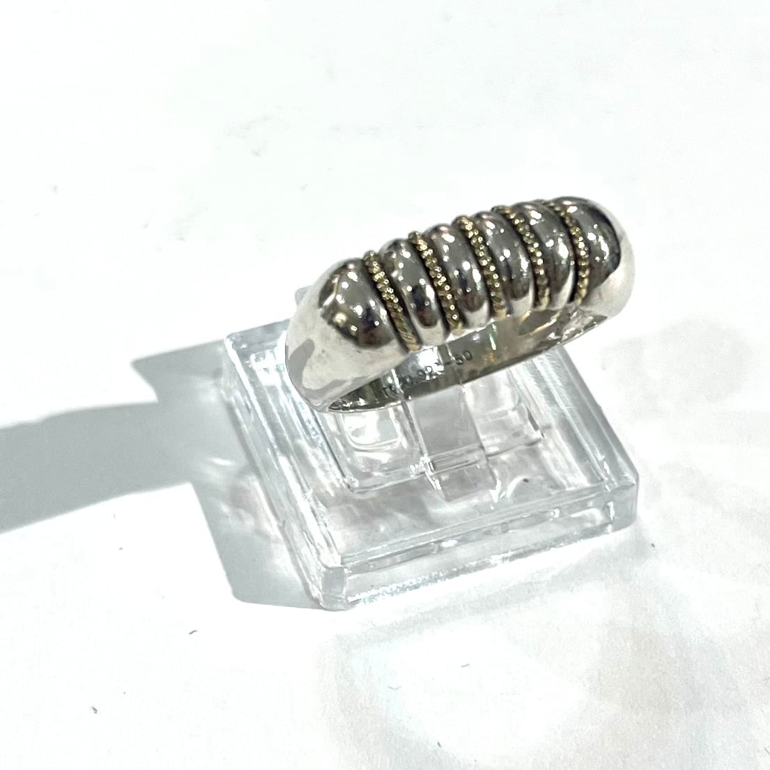 TIFFANY & Co.】【14号】VINTAGE ヴィンテージ ティファニー リブ