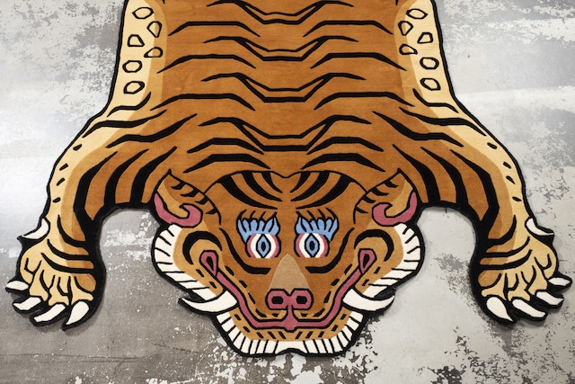 Tibetan Tiger Rug 《XXXLサイズ•ウール006》チベタンタイガーラグ