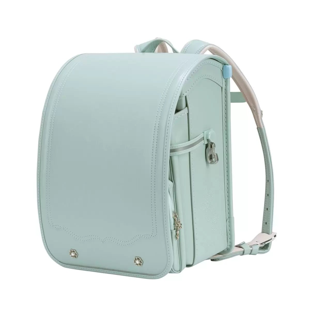 【配送可】ミント×ミント ふわりぃランドセル2026年度モデル 超軽量A4フラットファイル対応 5cm拡張ポケット 負担軽減 チェストベルト付き 安心の6年保証付き 新一年生小学生入学祝い 新品未開封品 配送可】ミント×ミント ふわりぃランドセル2026年度モデル 超軽量A4