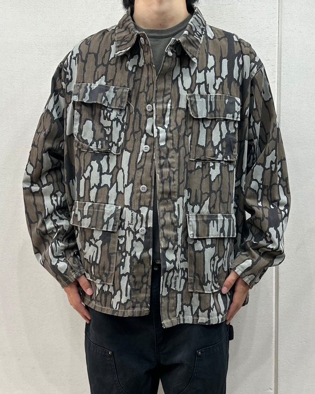 80~90's Carhartt Trebark Camo Hunting Jacket "裏地なし"【下北沢店】