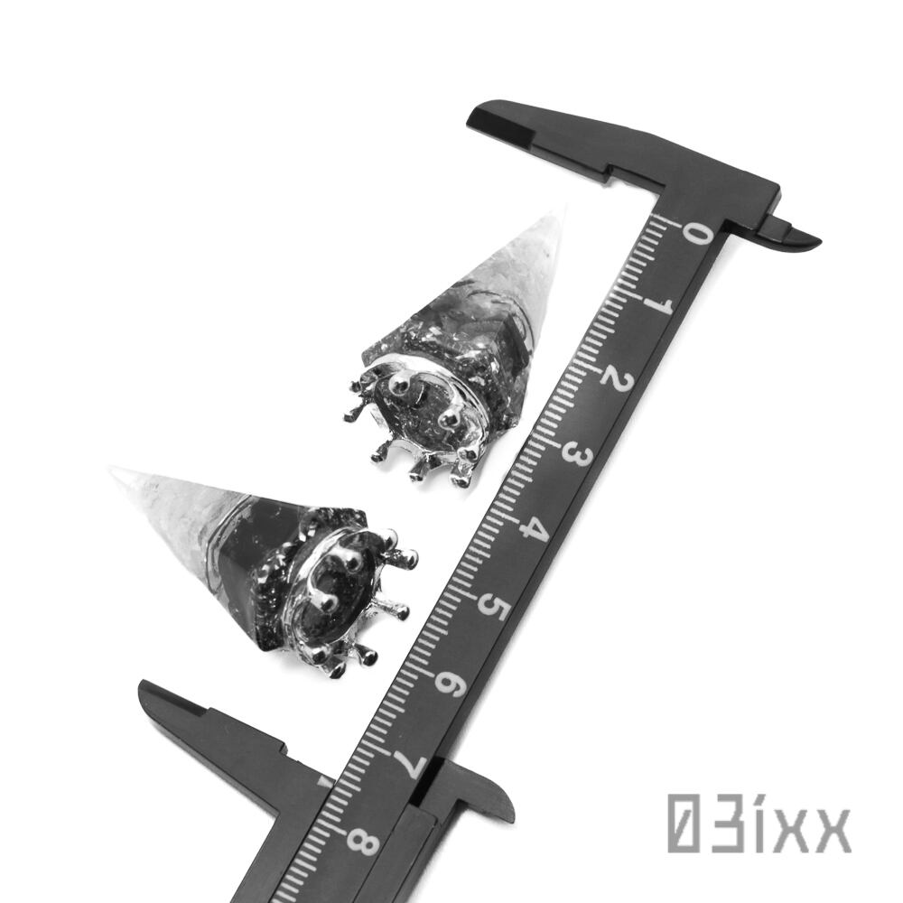 注目☆ダイヤ型オルゴナイト☆9個セット☆七星陣台座付き