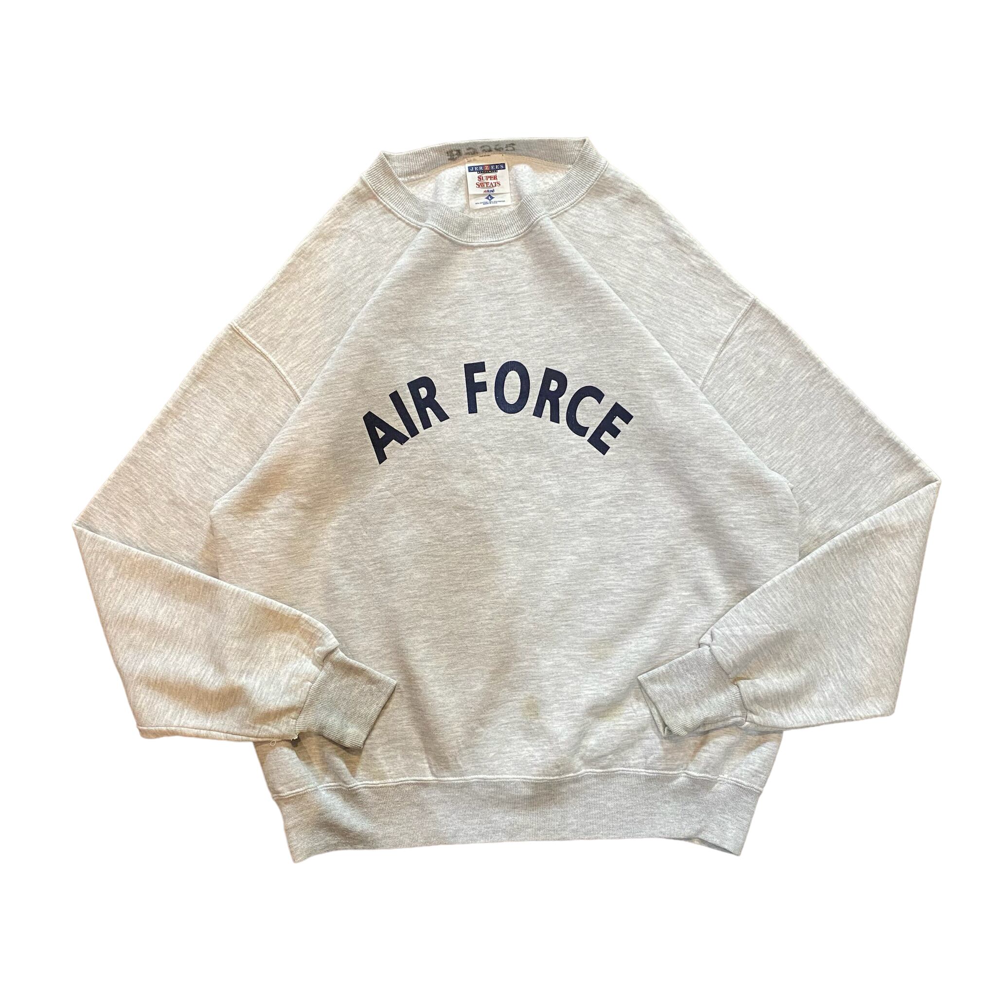US AIRFORCE JERZEES usa製 スウェット Lプリント No.609