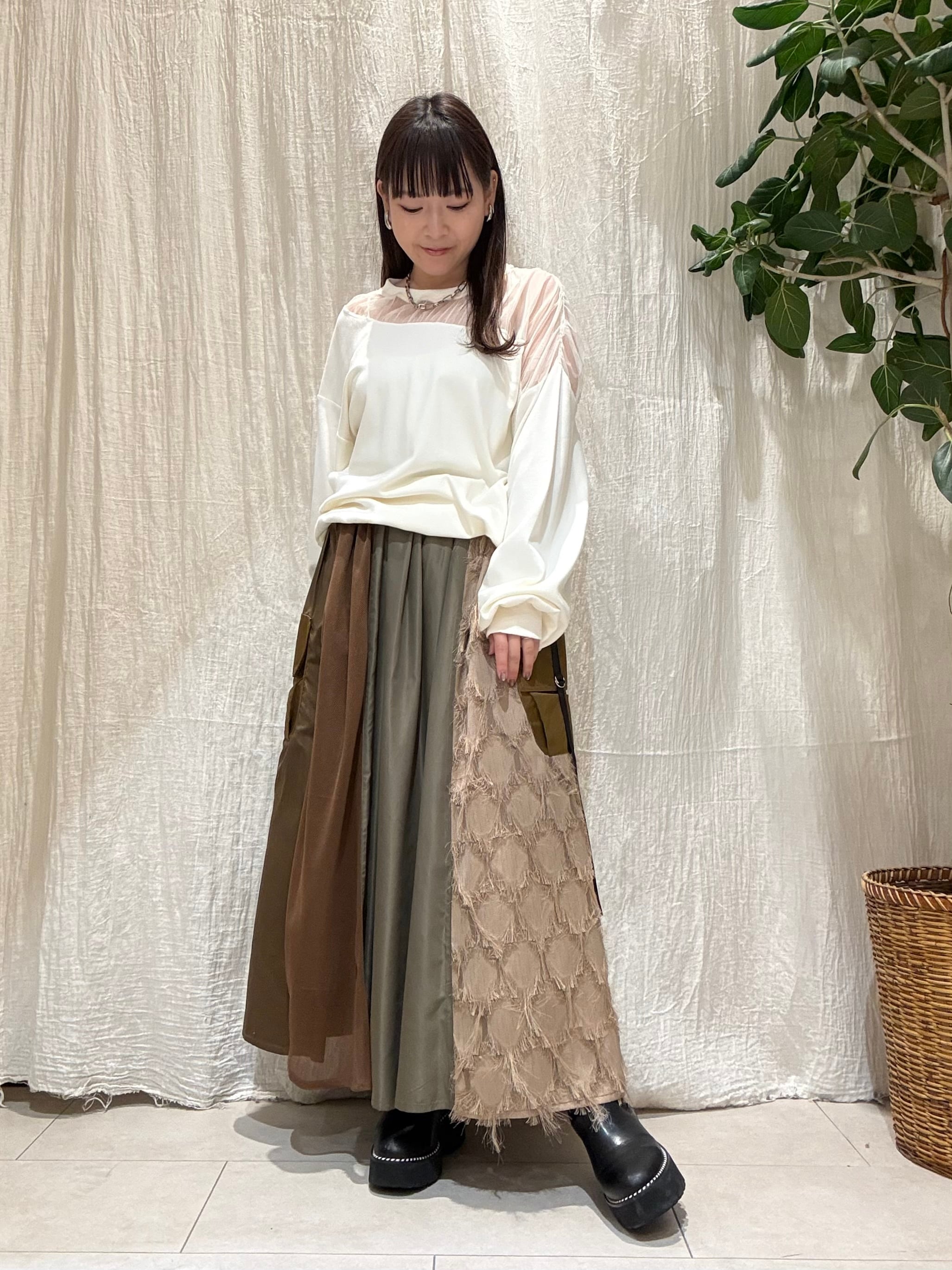 Pauline Bleu ポリーヌブロー　パッチワーク　切り替え　カーディガン Pauline Bleu（ポリーヌブロー）公式 通販 | TORAYACHAIN ONLINESHOP