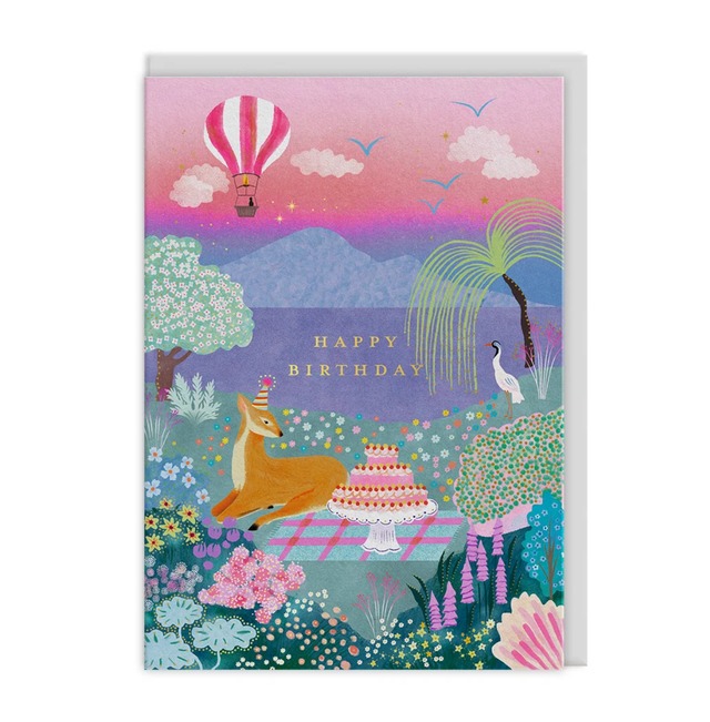 Birthday Picnic Greeting Card