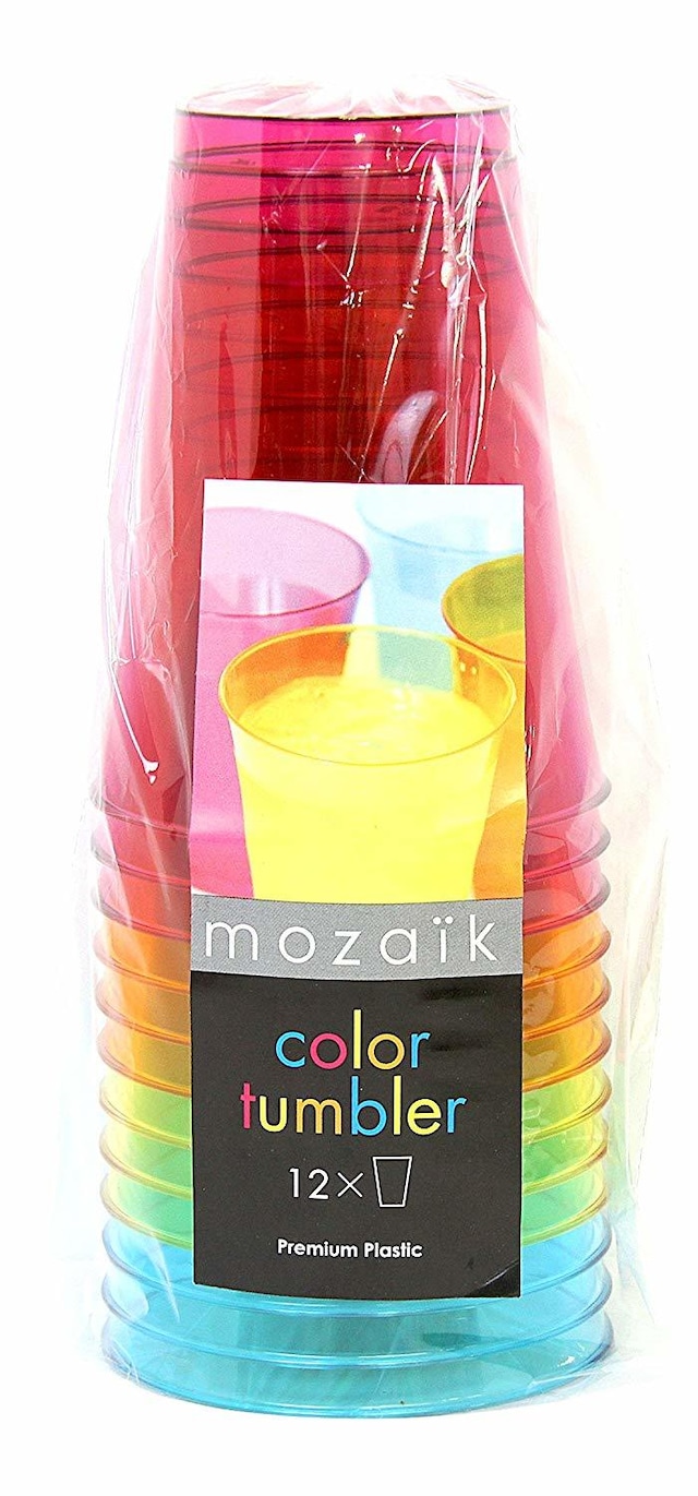 mozaik Color Tumbler 12pcs 4色ミックス 