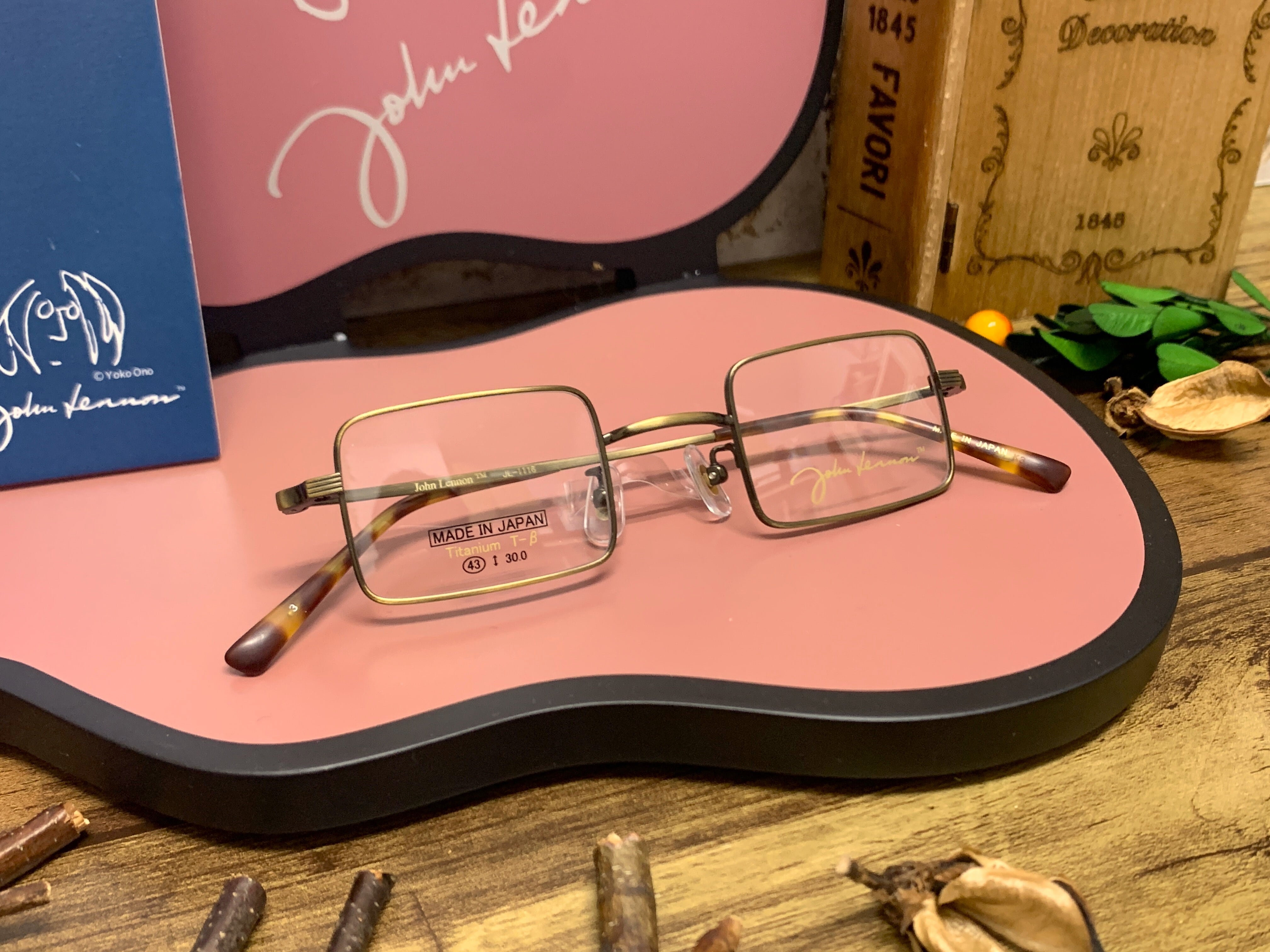 丸メガネ 度付き 度なし 対応 可 ジョンレノン メガネ JL John Lennon 