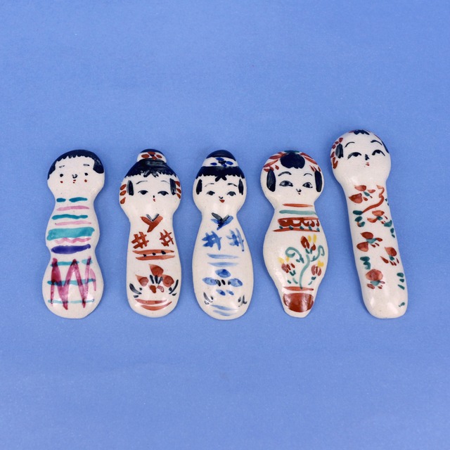 《 鈴木ハツミ 》箸置き　こけし