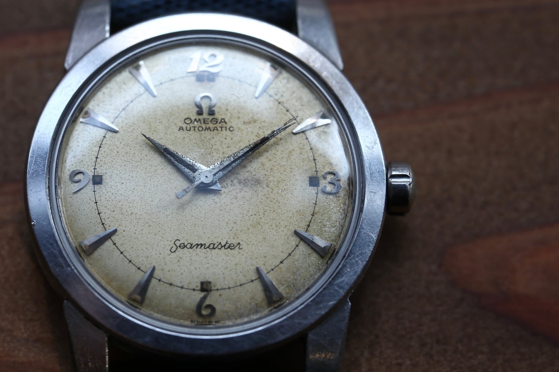 OMEGA】 1952年製 オメガ シーマスター 1st 後期 エイジングダイヤル