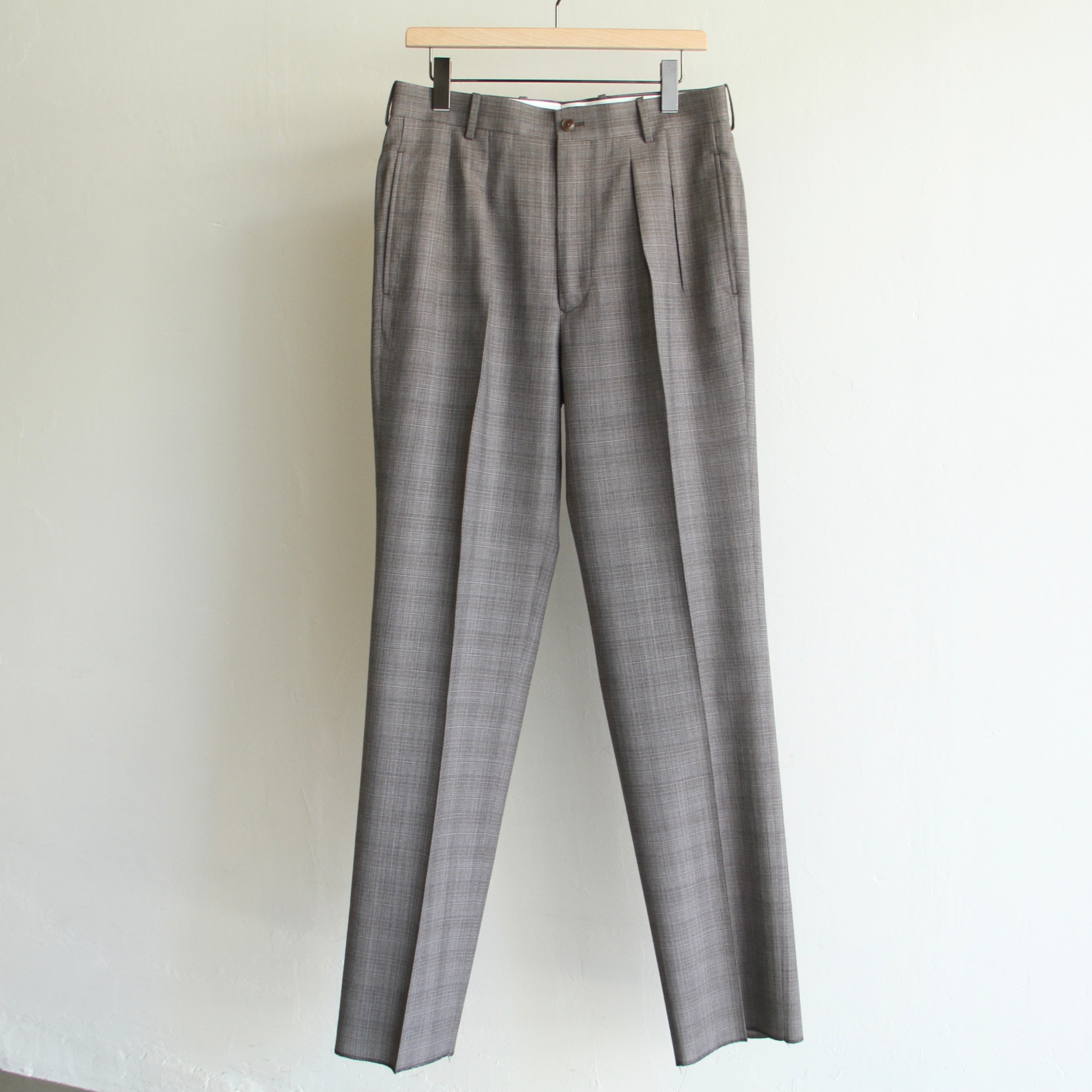 新品】MAATEE&SONS 永遠スラックス 締め切っ Wool matcheck 2