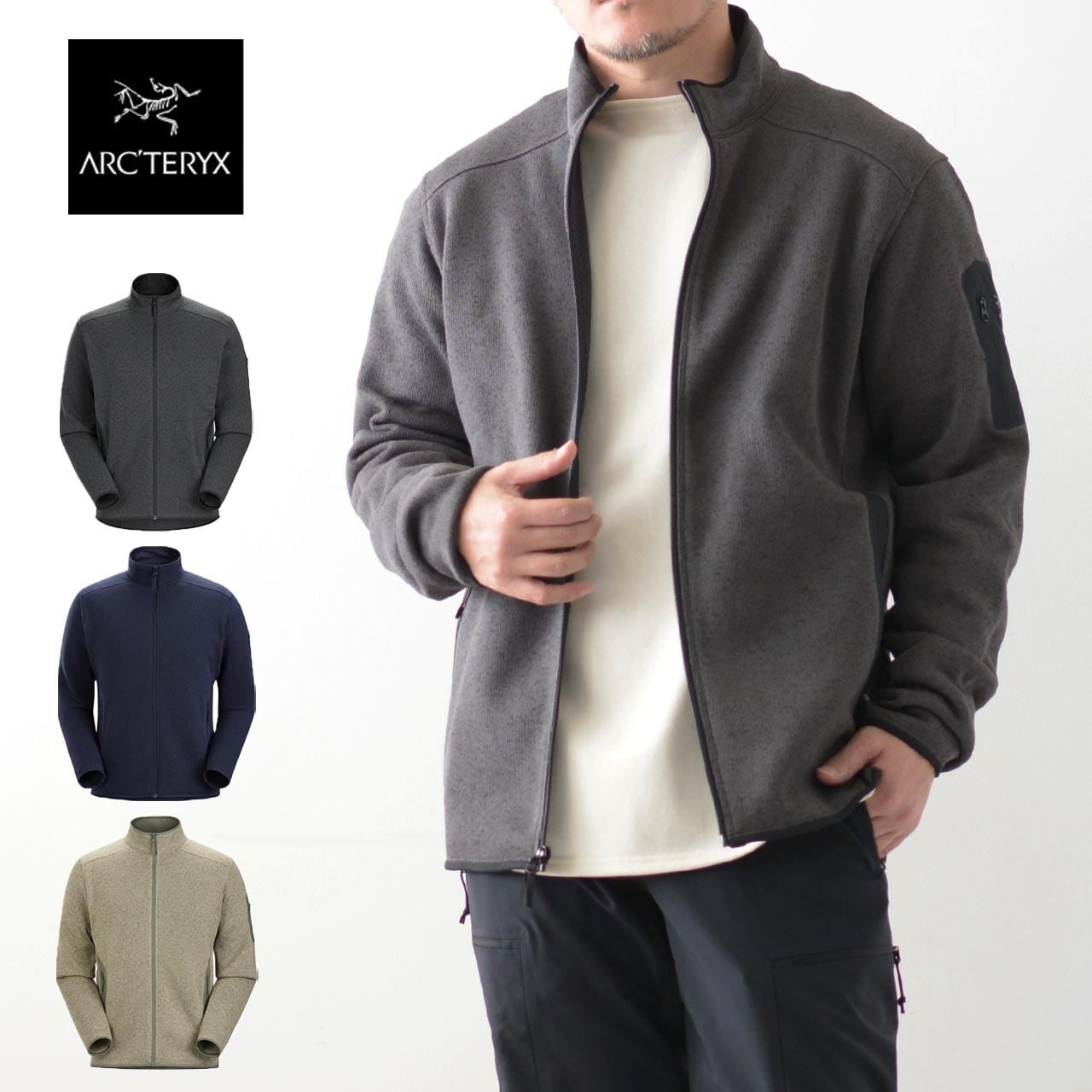 ARC'TERYX Covert Cardigan コバートカーディガン 新品！