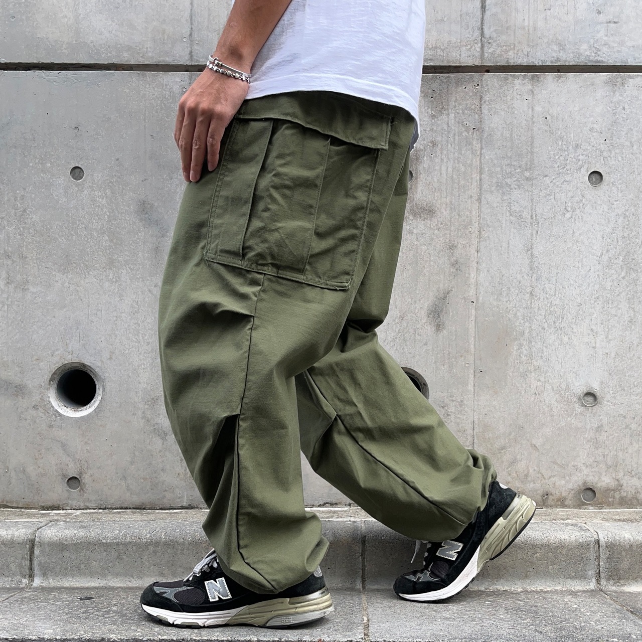 60s US ARMY M-65 cargo pants | High On Life used clothing