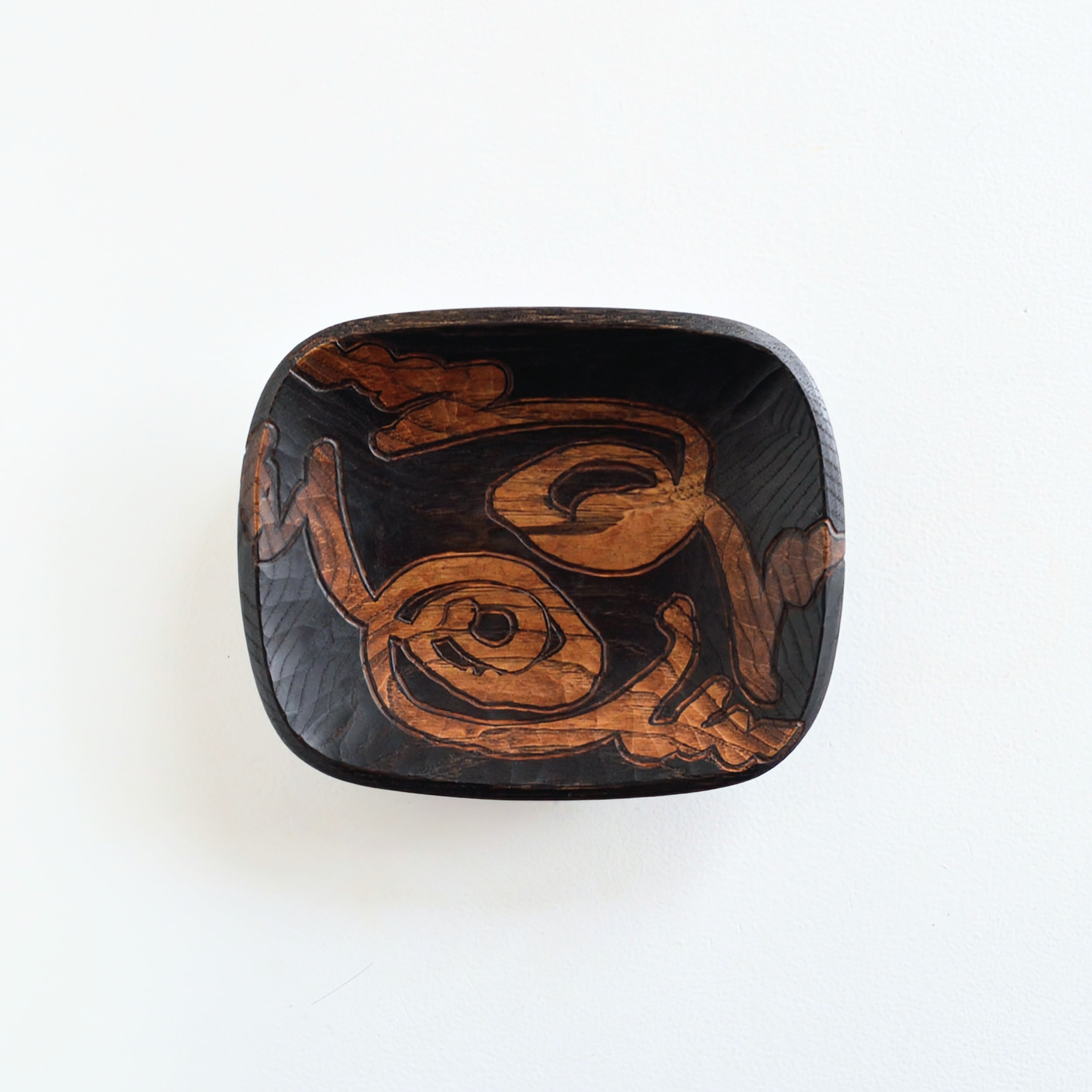 石黒雄大 鉄媒染 角皿（中） #6 | MA STORE