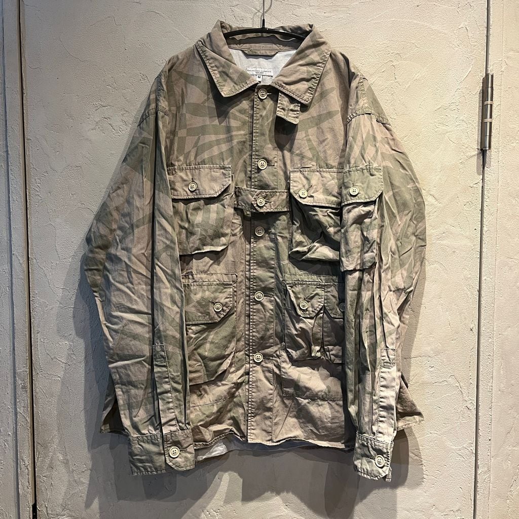 ENGINEEREDGARMENTS エクスプローラーシャツジャケット Mカーキ ENGINEERED GARMENTS Explored Shirt Jacket [Olive]