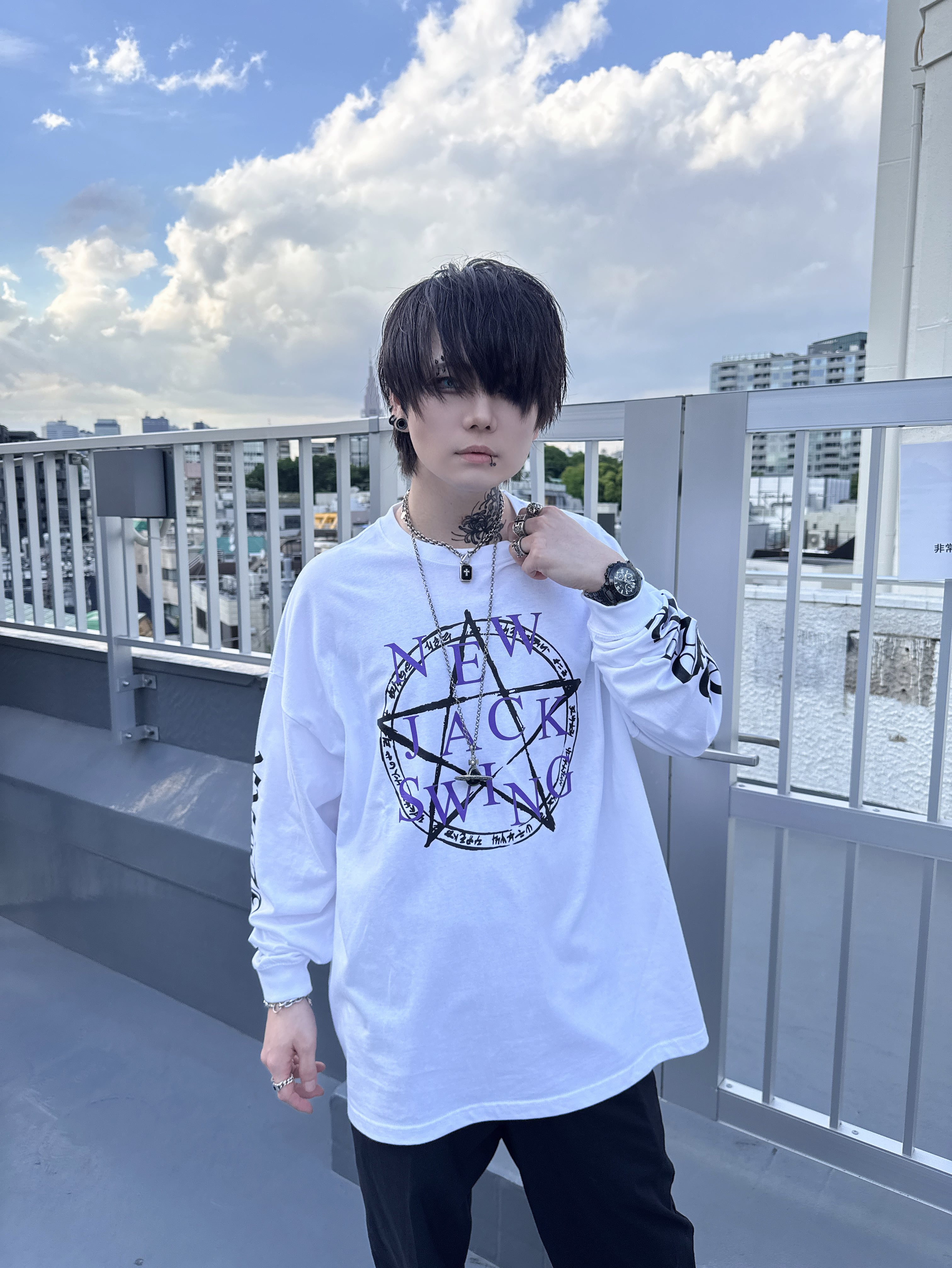 PSYNYXX マジックサークルロンT サブカル サブジラ 地雷 ストリート