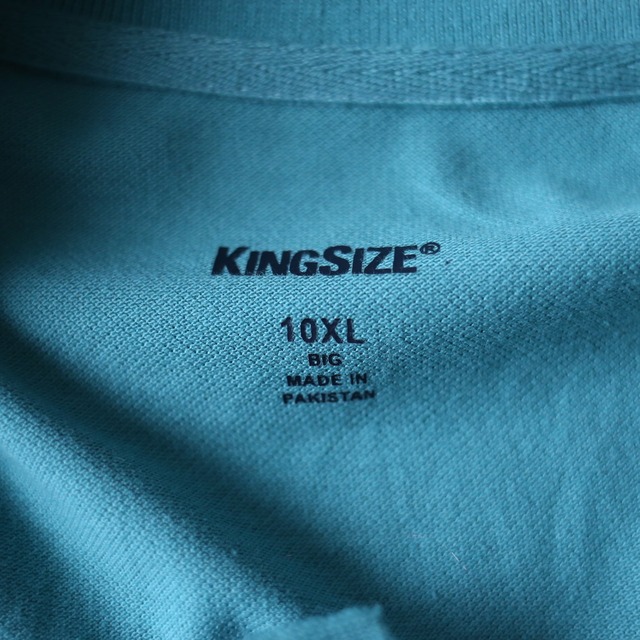 "KING SIZE" XXXXXXXXXXL super over silhouette polo shirt