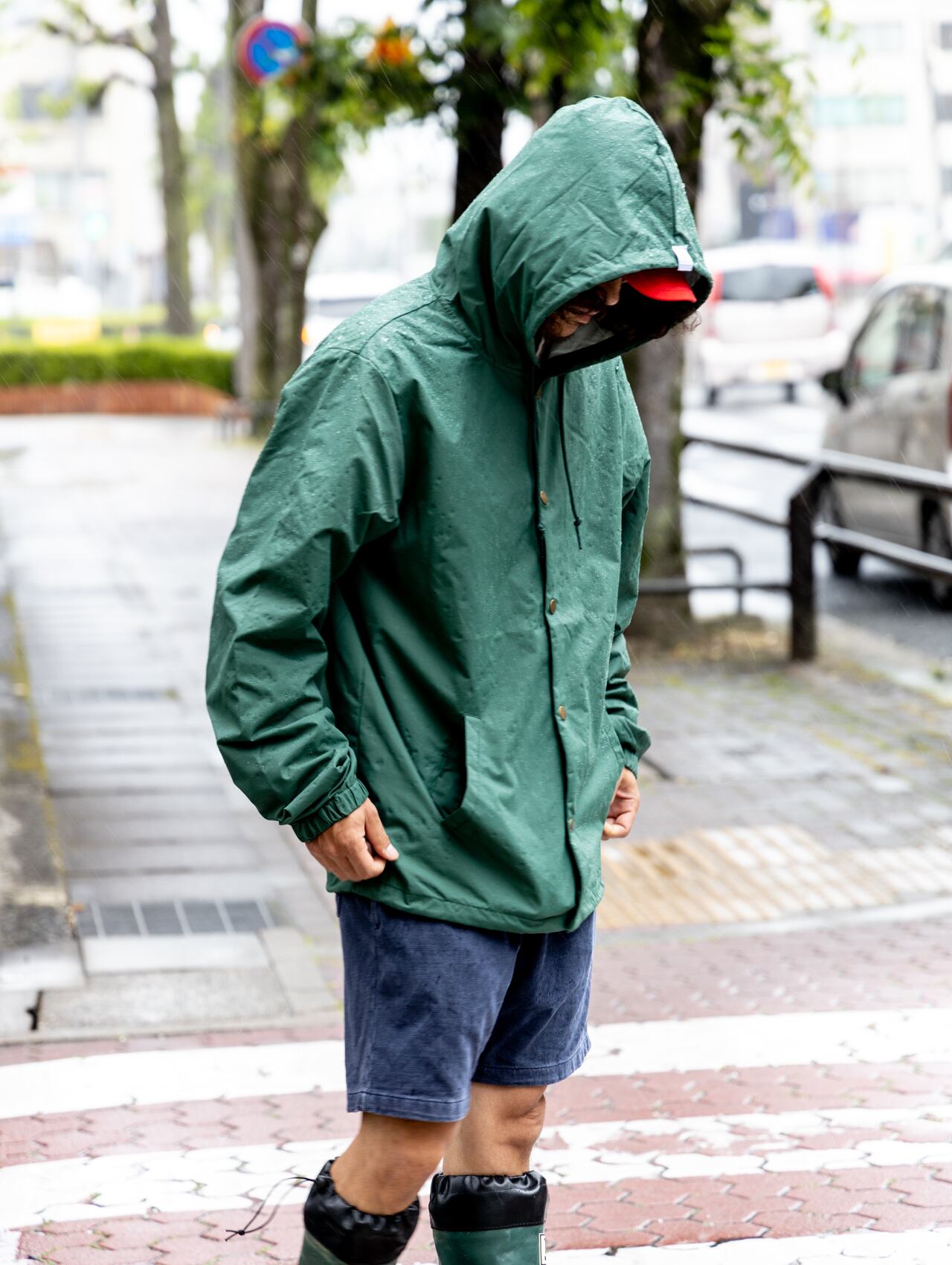 Reflector Wappen Hooded Nylon Jackets / KISO THREE RIVERS