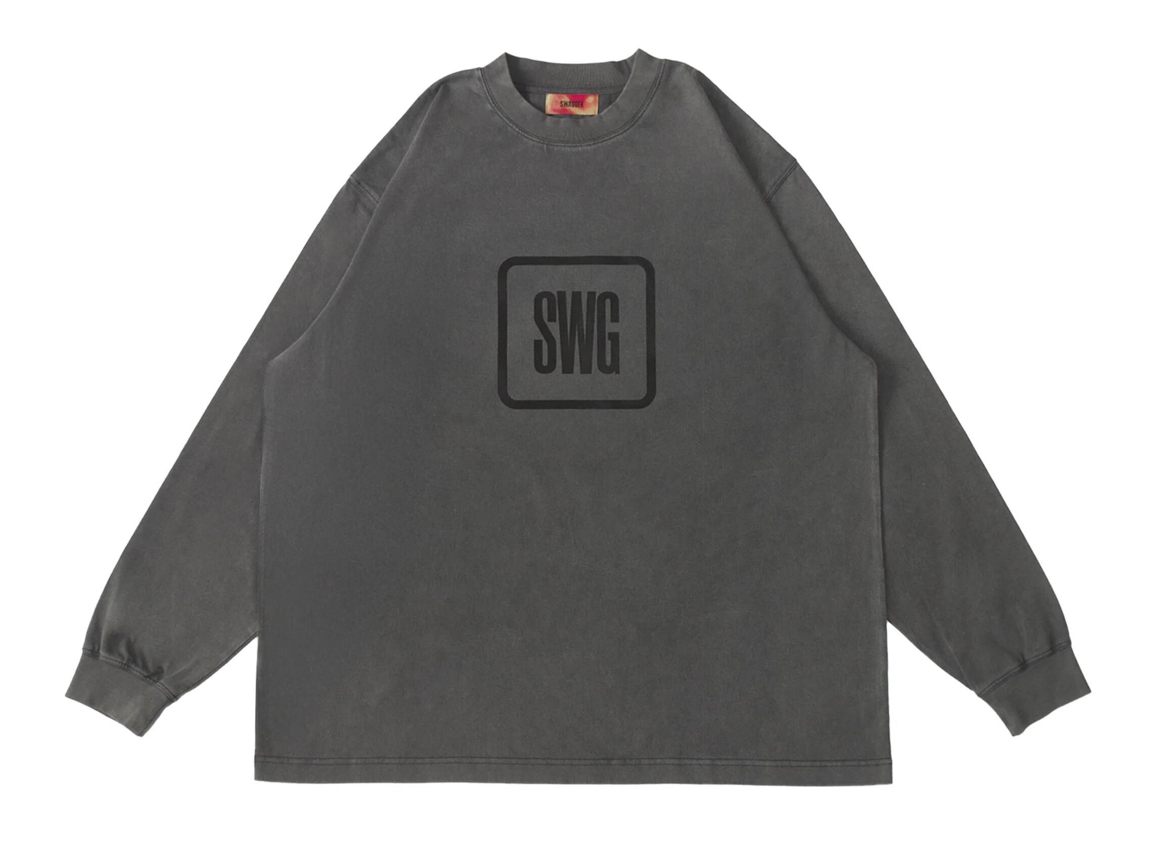 SWAGGER】Front Box Logo LS Tee ロンT 長袖Tシャツ【スワッガー