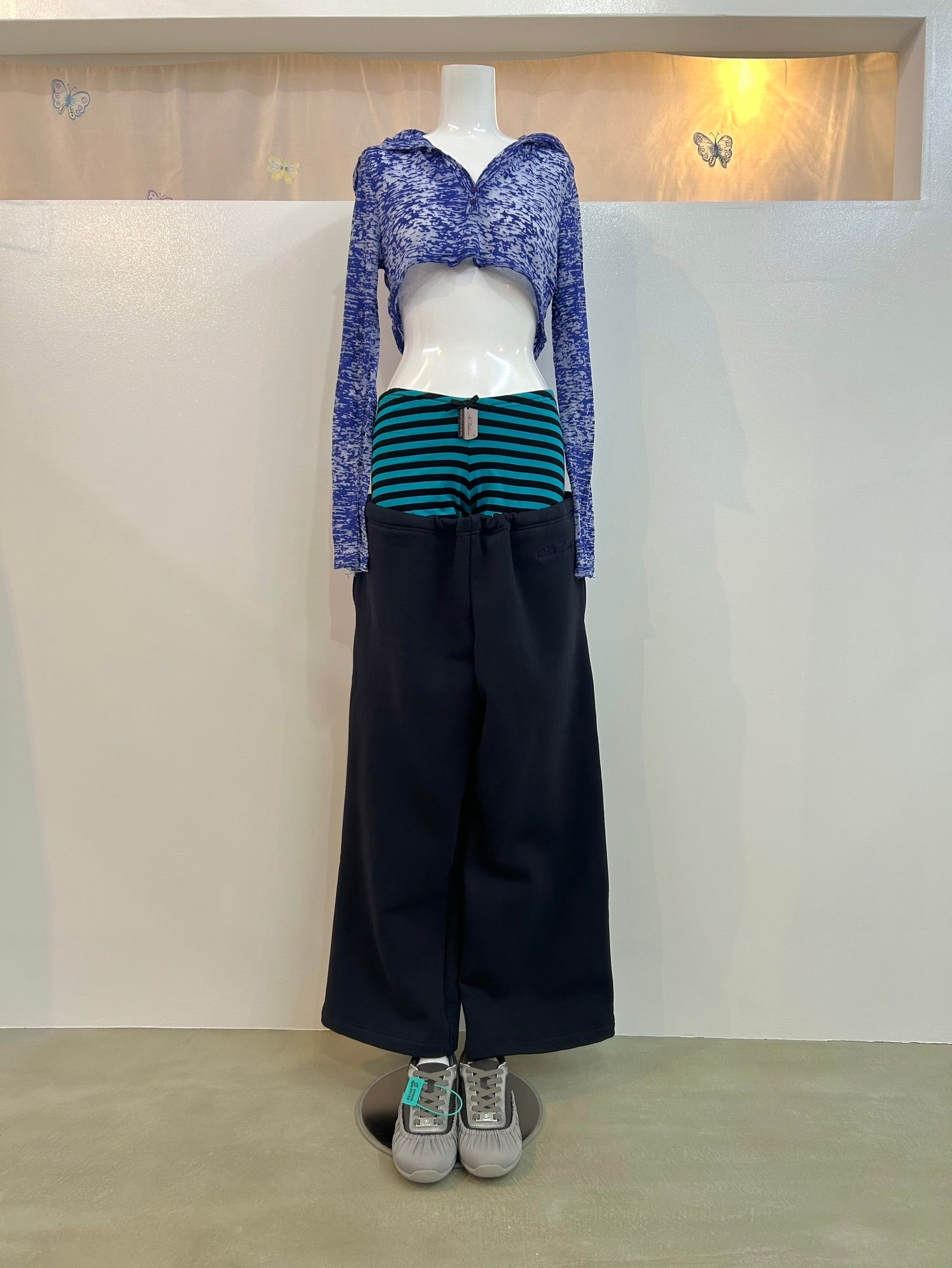 Ans Dotsloevner docking sweat pants / navy