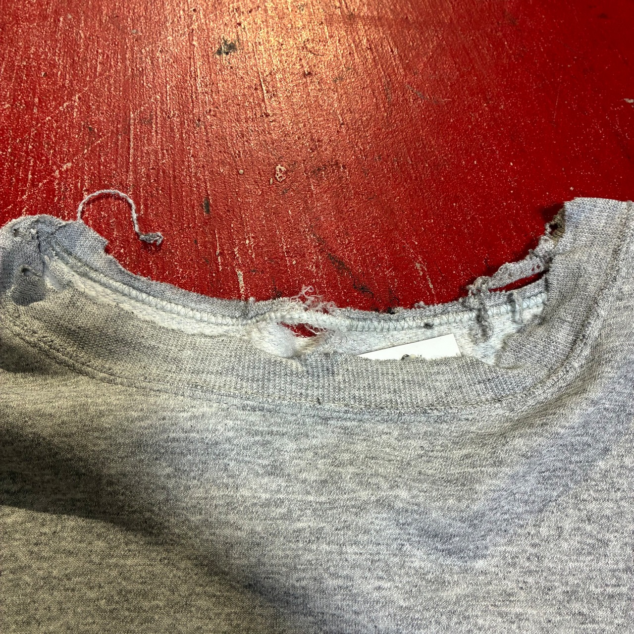 90s〜00s NIKE ボロスウェット　グレー　ナイキ