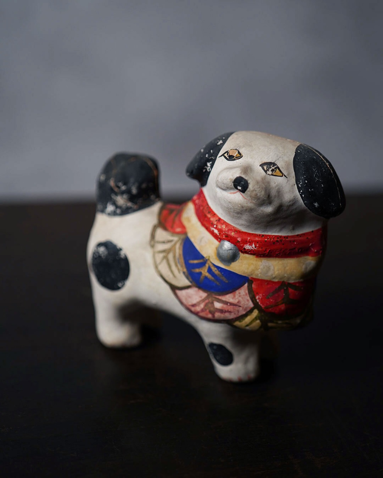 富山土人形　古代犬　/　富山