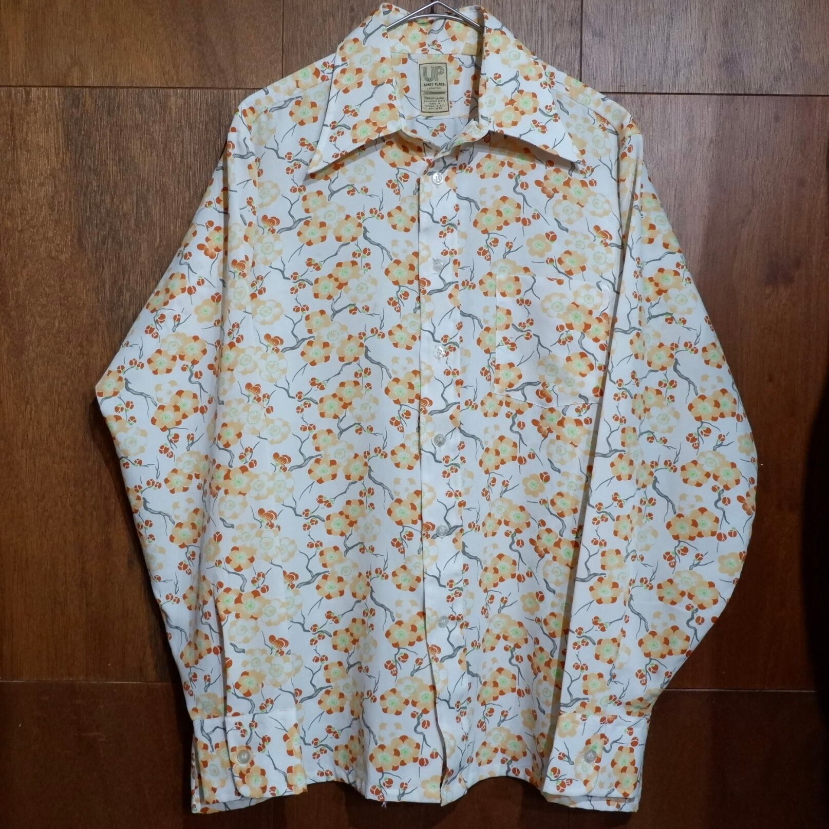 70s flower pattern shirt | 横浜｜石川町｜古着屋 sheol