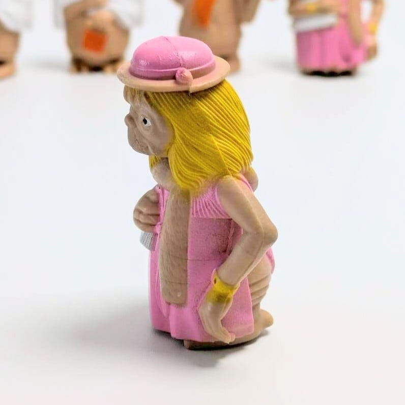 ☆ VINTAGE 1982☆【 E.T. ( イーティー ) 】【B】 PVCフィギュア / 女装・ドレス　〚アメリカン雑貨 アメトイ〛