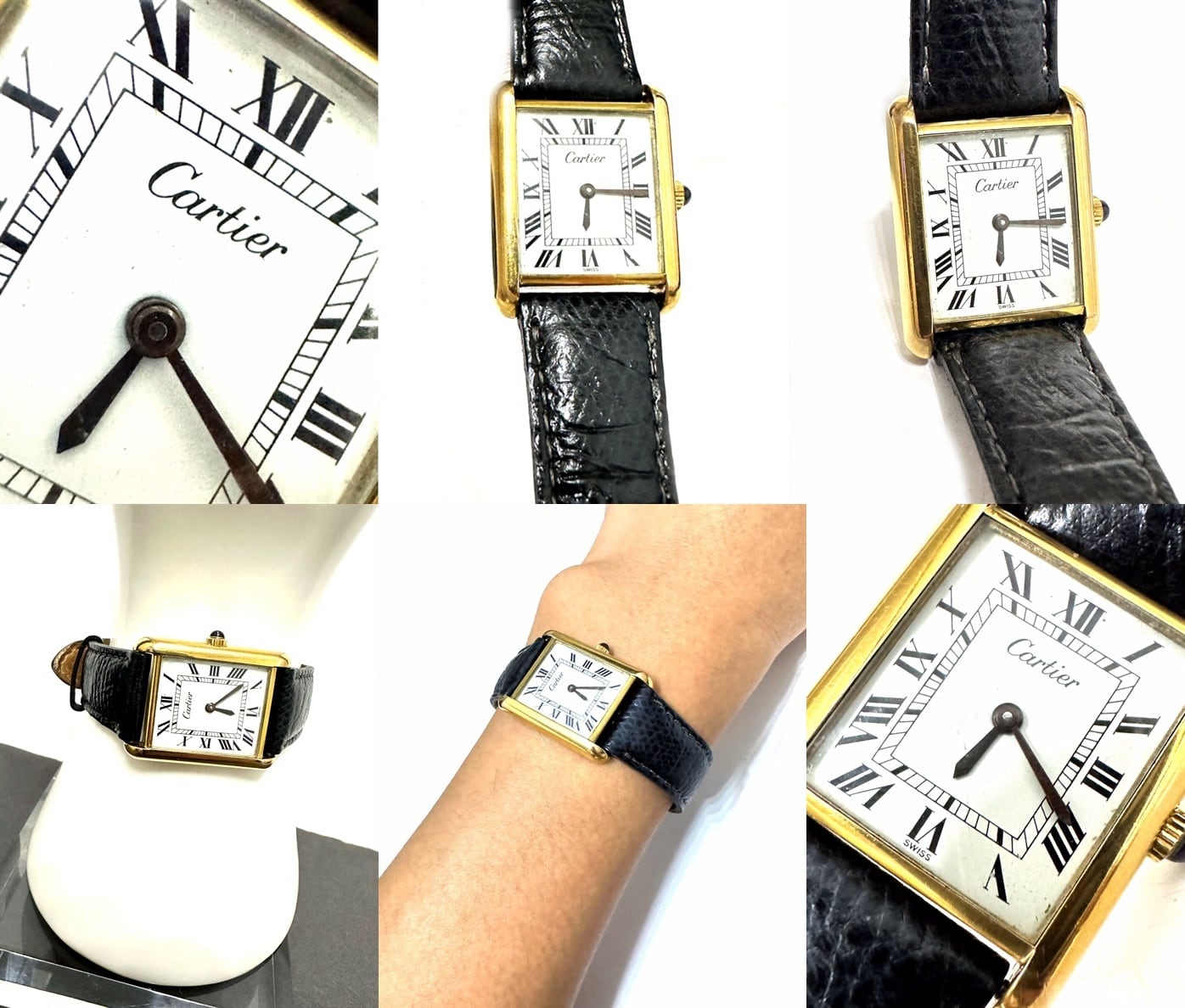 Cartier カルティエ PRE MUST TANK WATCH LM カルティエ プレマスト